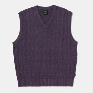 HUF Interlaced Jacquard Vest